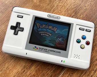 Nintendo Gameboy Macro DS Console Custom Super Famicom