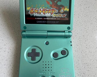 任天堂 ゲームボーイアドバンス GBA SP パールブルーシステム AGS 001