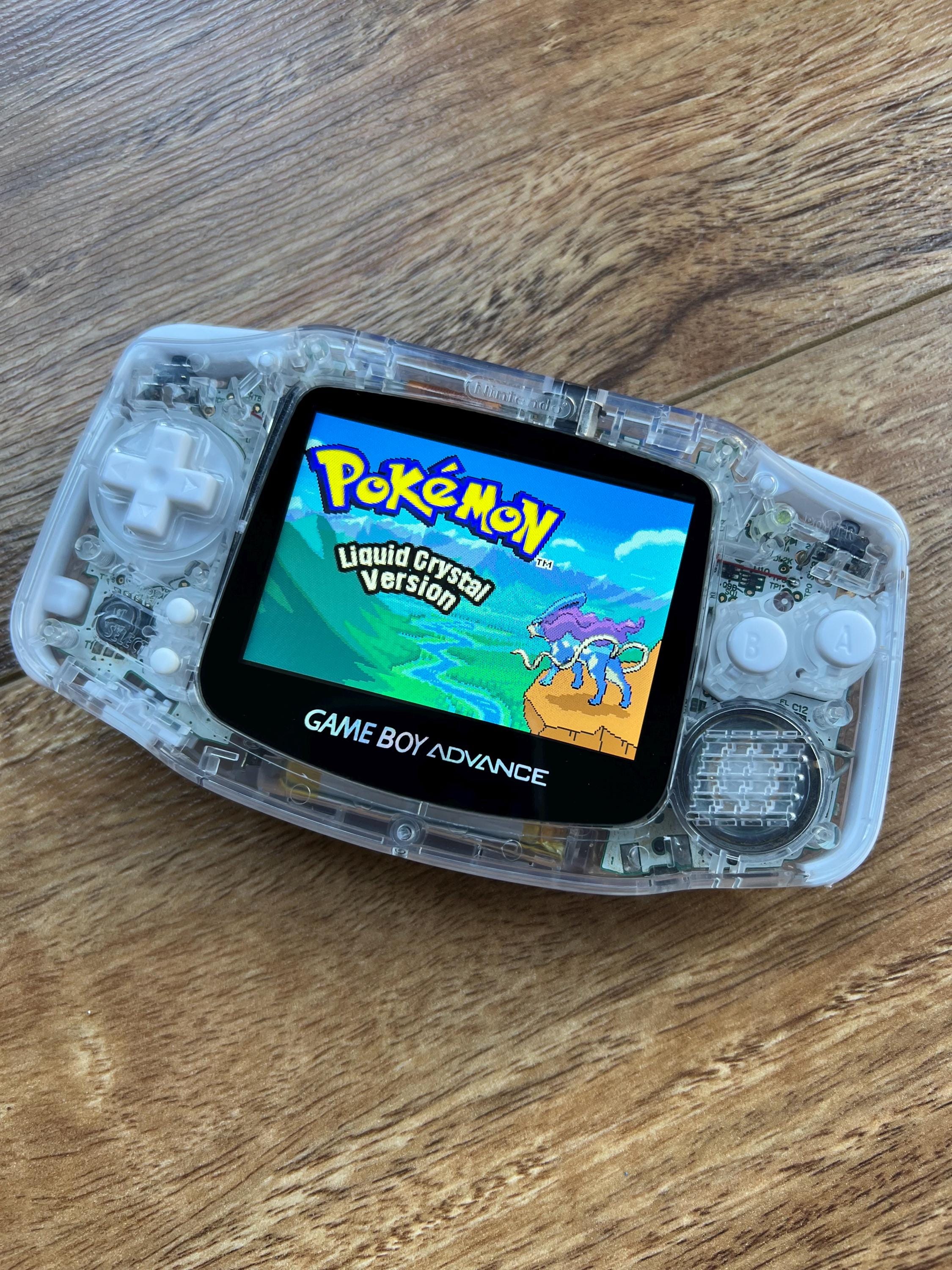 FUNNYPLAYING GAMEBOY ADVANCE GBA IPS v2 rétroéclairage LCD Mod Kit pour
