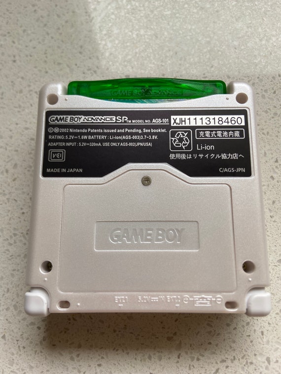 Nintendo Game Boy Advance GBA White & Black System 101 IPS LCD Backlit  BRIGHT