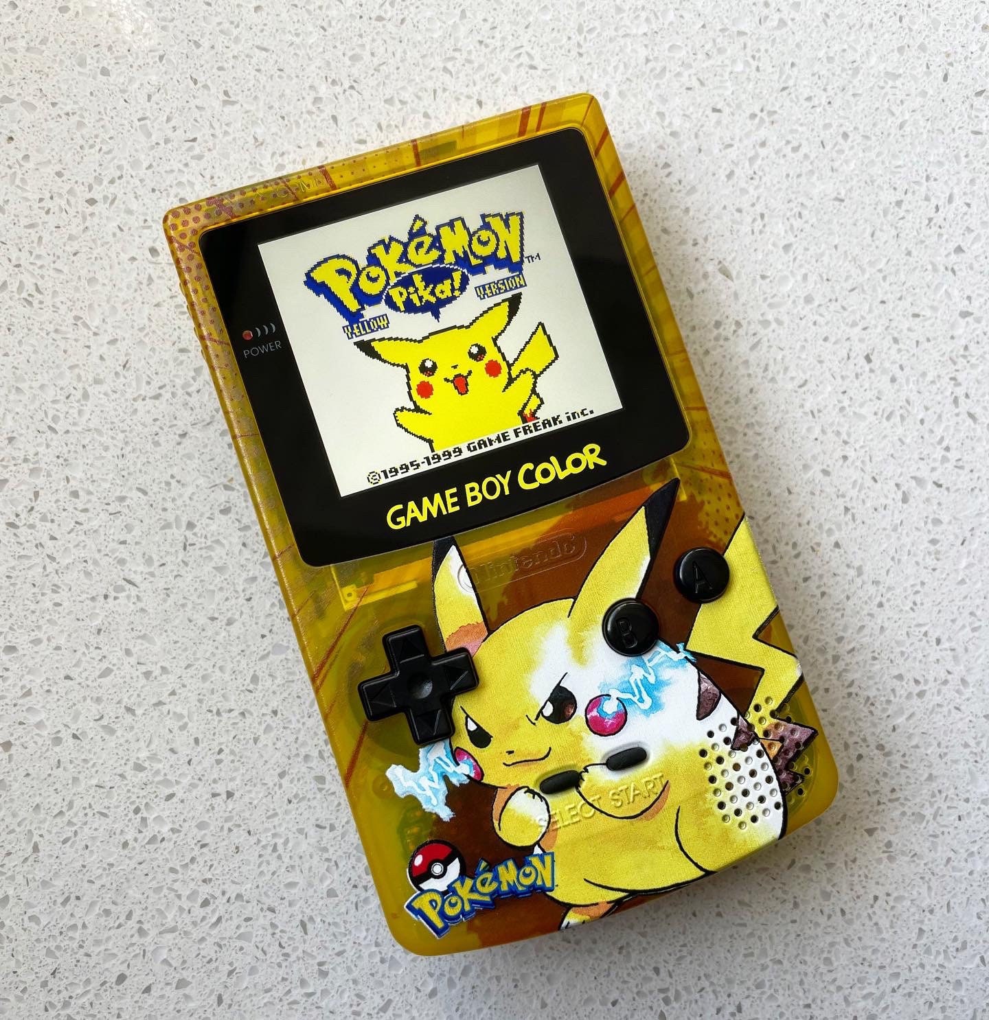 Gameboy color pikachu - Etsy 日本