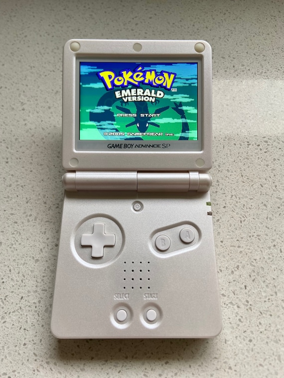 Game Boy Advance SP Game Console with V2 iPS Backlight Backlit LCD MOD GBA  SP