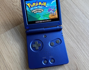 Nintendo Gameboy Advance SP GBA IPS Backlit lcd Console ags 101 Cobalt Blue