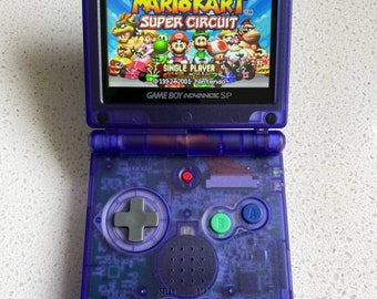Nintendo Gameboy Advance SP GBA IPS v2 Backlit Lcd Screen Console Ags 101 N64 Style