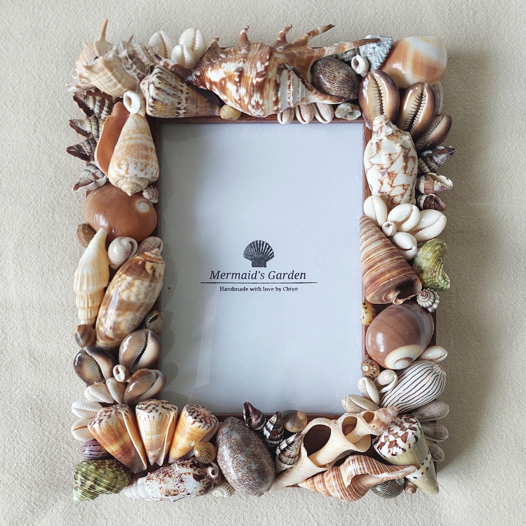 L Shape Shell Photo Frame 5×7