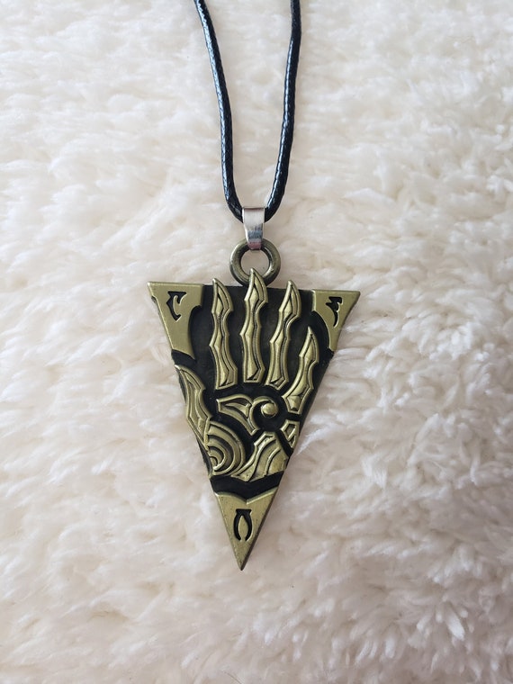 Morrowind Skyrim TES Elder Scrolls ESO Pendant Necklace Etsy