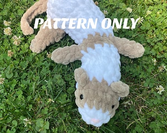 Crochet PATTERN Flimsy Ferret | PATTERN ONLY | Beginner/Intermediate Friendly!