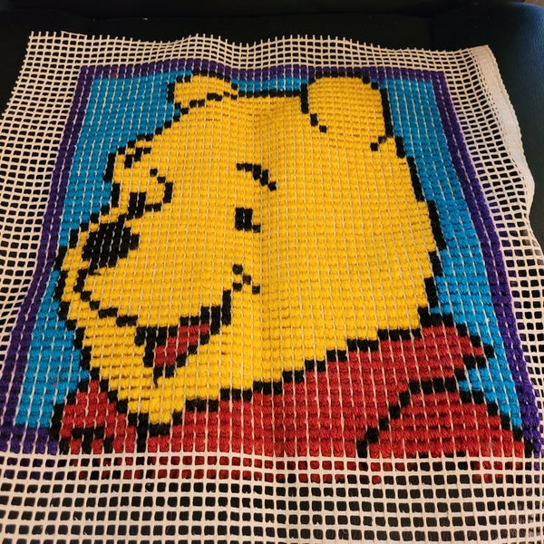 Winnie the Pooh Latch Hook Rug Kit Etsy