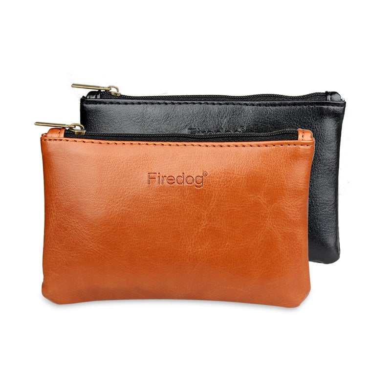 Firedog Tobacco Pouch Bag Pipe Case Rolling Handmade Storage Carrying  Travel Vintage Holder Ciggerate Smoking Tobacco Pouch PU Zipper