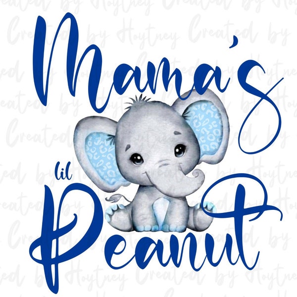 Elephant Baby Boy png, blue, it's a boy, sublimation png, instant digital download, baby shower png, cute baby png, baby elephant png