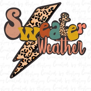 Fall vibes, sweater weather PNG