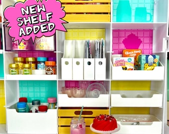 Miniverse対応冷蔵庫 | ミニチュア1:6スケール | 細部までこだわった