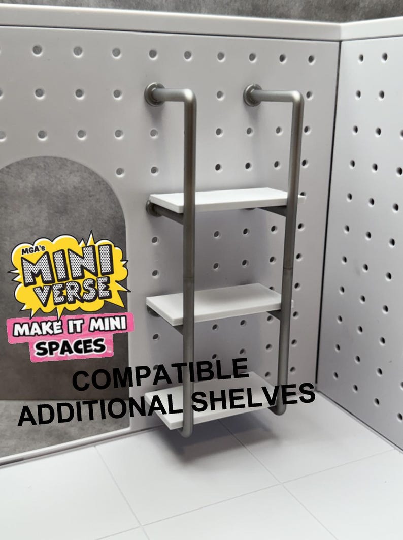 Miniverse Spaces Mini Shelves | Set of 3 Shelves | Custom Colors ...