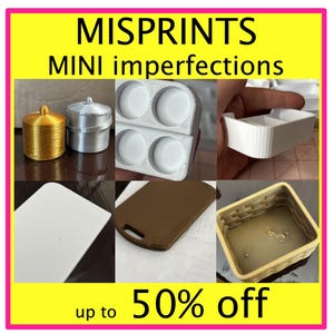 MINI IMPERFECTioNS – up 50% OFF Clearance Sale!