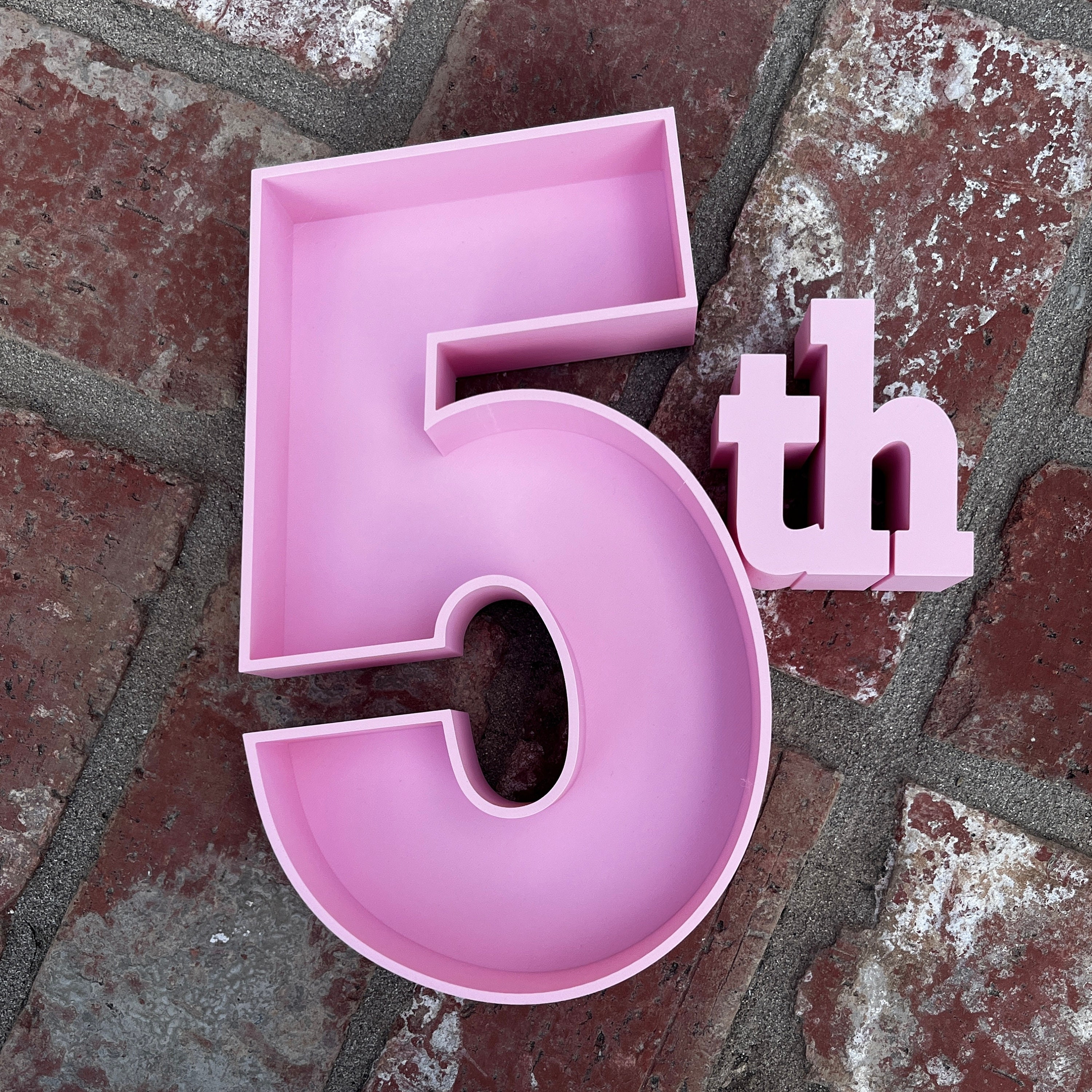 FILE for 3D Printable Number Boxes STL Files: Party Decor (digital ...