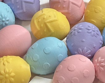 FILE for Embossed Easter Eggs STL File: 3D Printing Patterns (Digital Download)