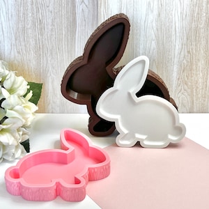 PLIK dotyczący pudełka i tacek na wędliny Bunny do druku 3D, z wytłoczonym wzorem tulipana, zawiera 4 sztuki.