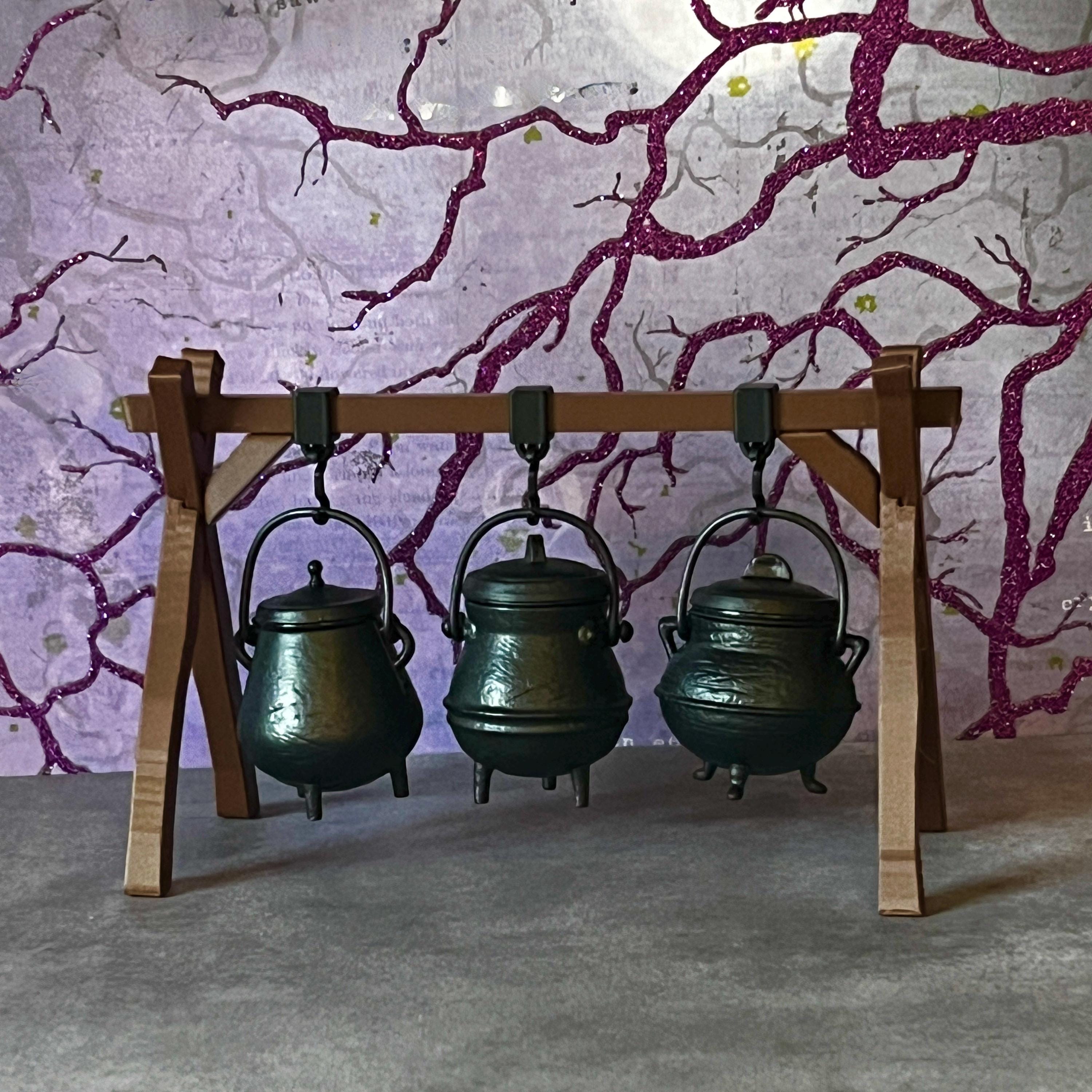 Miniverse Cauldron Rack Kit: 3D Printed Display, DIY Assembly ...