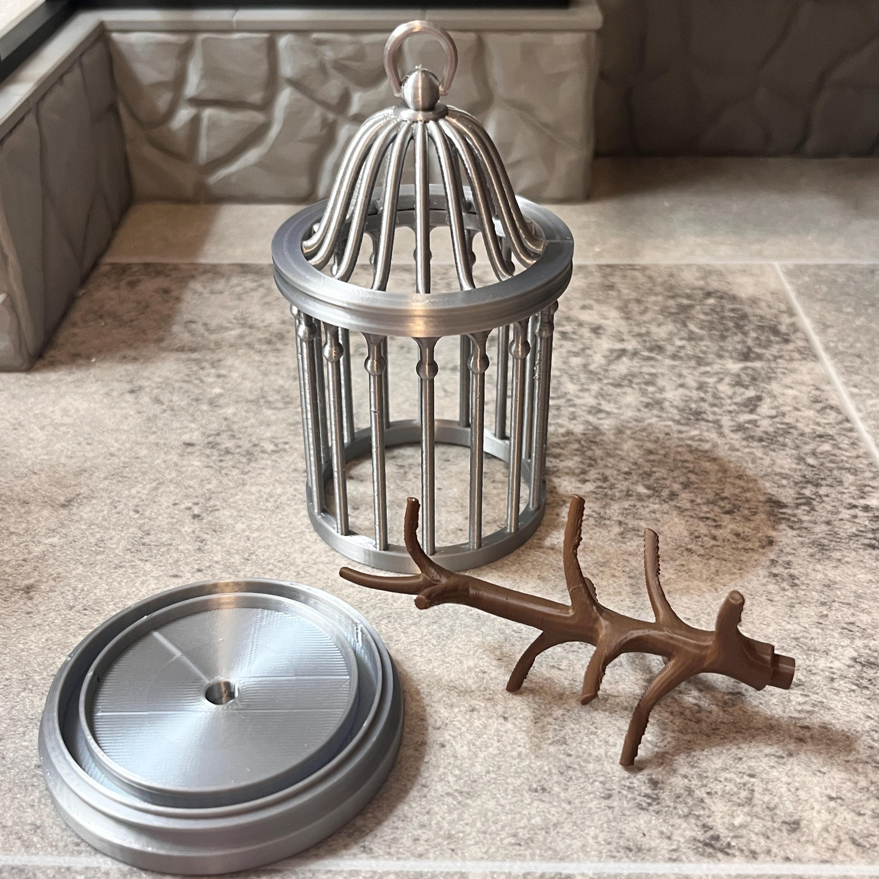 FILE for 3D Printed Miniature Birdcages – Hedwig Cage & Large Multi ...