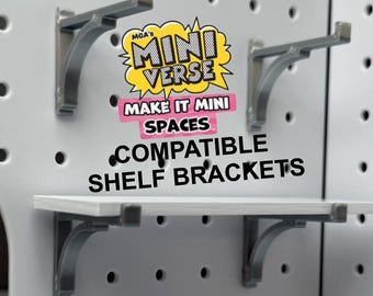 Regalhalterungen für MiniVerse Spaces | Sprizzie Kundenspezifisches| 6er-Set | REGALE SEPARAT ERHÄLTLICH.