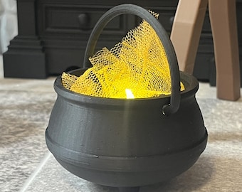 1/6 Scale Cauldron – Halloween Witchy Dollhouse Decor 3D Printed