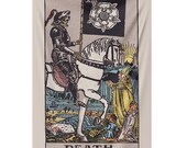 Death Tarot Tapestry Etsy Sweden