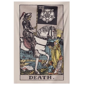 Death Tarot Tapestry