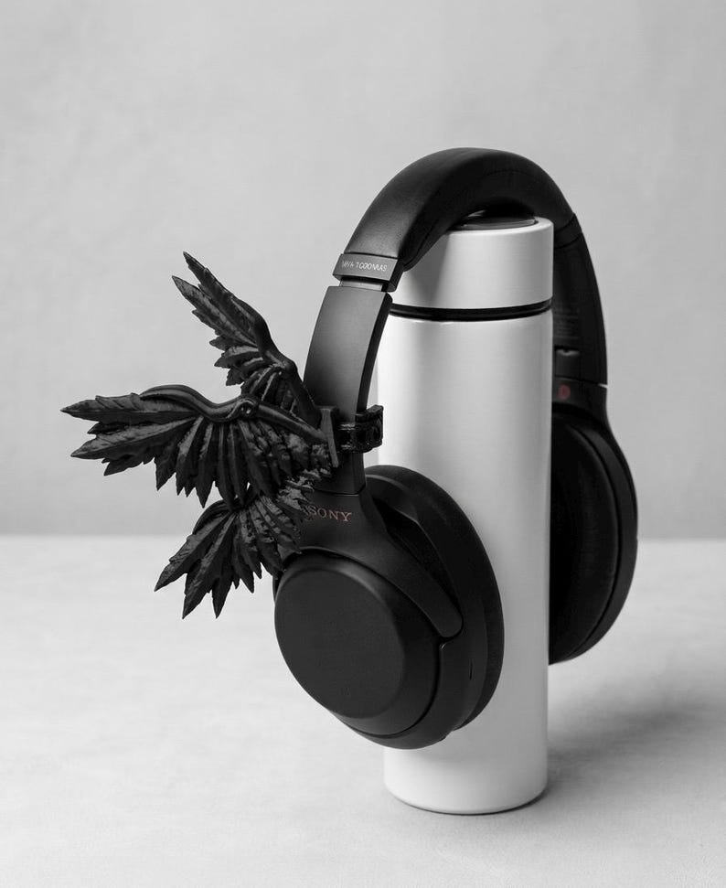 Angel Wings Headphone Accessory, Y2K Kawaii Fairycore Headset Wings image 2
