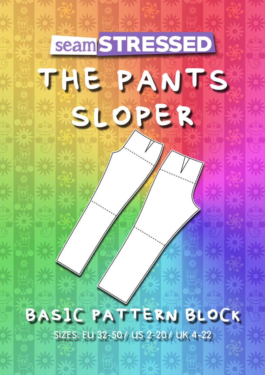 The Pants Pattern Block - Printed Version - Etsy