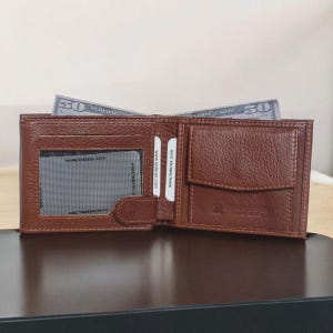 Portefeuilles Lederax en cuir véritable pour homme Porte-monnaie LD520