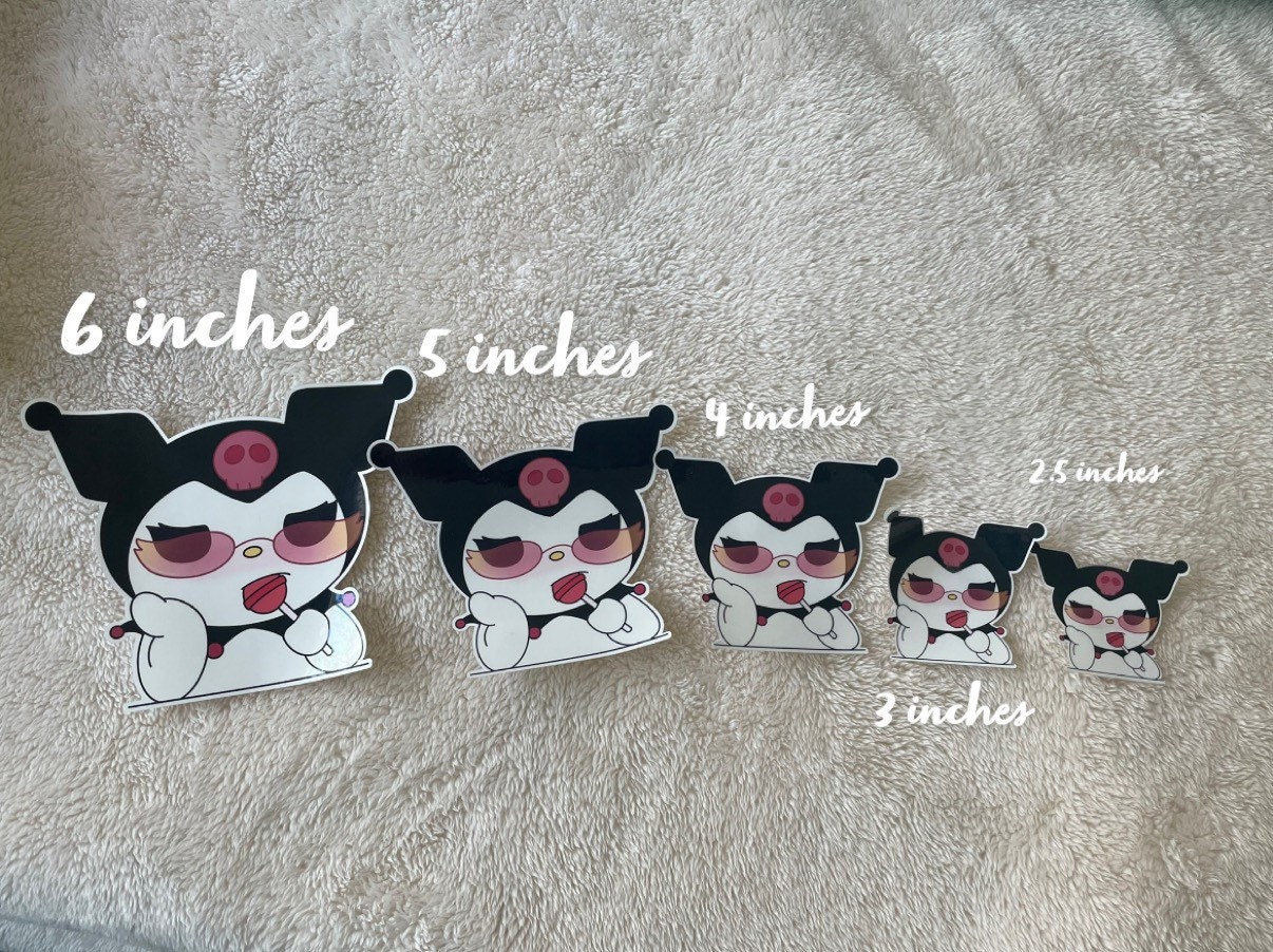 Kuromi Sticker - Etsy
