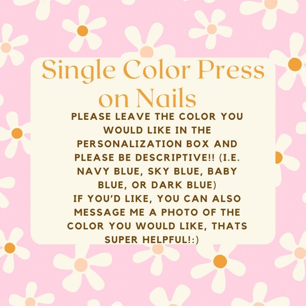 Handmade Single Color Press on Nails