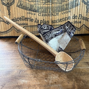 Hand-Carved | Large | Wooden | Ladle | Spoon