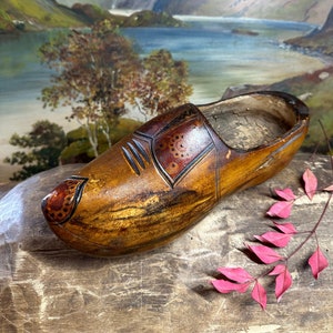 Dutch | Klompen | Carved | Wooden | Shoe |