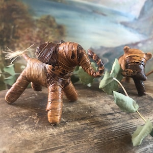 Banana Fiber Animals | Kenyan | Fiber Art | Hand-Crafted | African | Safari |
