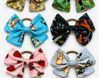 Matching Bow for Girls | Handmade Hair Bow