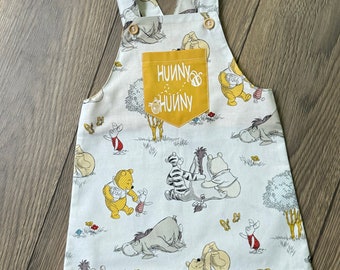 Winnie the Pooh Baby Overall – Adorable Birthday Outfit for Boys and Girls – Classic Pooh Themed First Birthday Romper