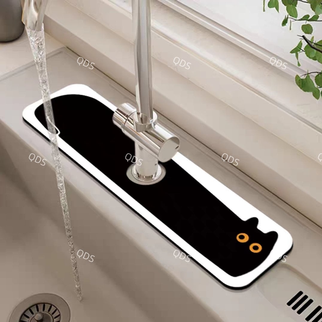 Sink Kitchen Silicone Faucet Handle Drip Catcher Tray Mat – 4