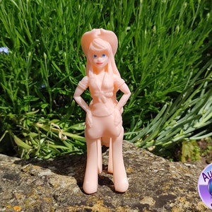 Applejack Centaur gelenkig, 3D gedruckter Zentaur, Fabelwesen, weiblicher Zentaur, Satteltasche, 3D-Druck, Mythisch, Sammlerstück, Fantasy