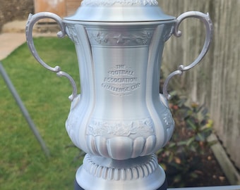 Réplica del trofeo de la FA Cup impresa en 3D - Recuerdos del fútbol inglés