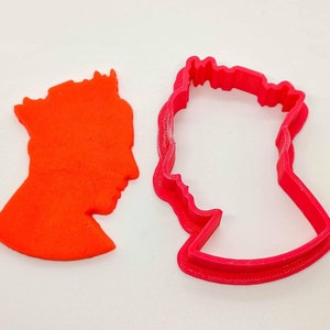 King Charles III Cookie Cutter, King Coronation, Coronation Cookies, Home Baking, Cookies, Biscuits, Icing, 3D Printed