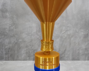 Serie A Trophy Replica, Scudetto Cup, 3D Printed, Italian Football Trophy, Serie A Championship, Football League, Collectibles, Memorabilia