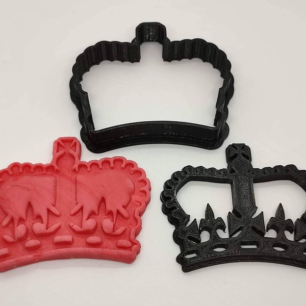 Crown Cookie Cutter Etsy