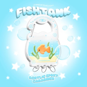 fishtank acrylic carabiner