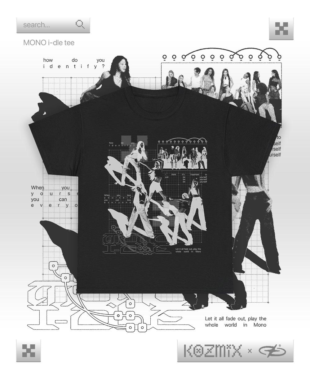 MONO I-dle Tee - Etsy