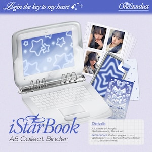 iStarBook A5 Kpop Photocard Collection Binder [A & B Grade]