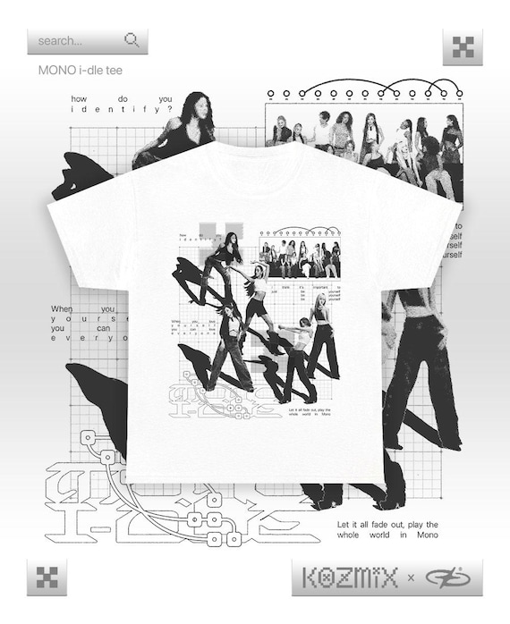 MONO I-dle Tee - Etsy