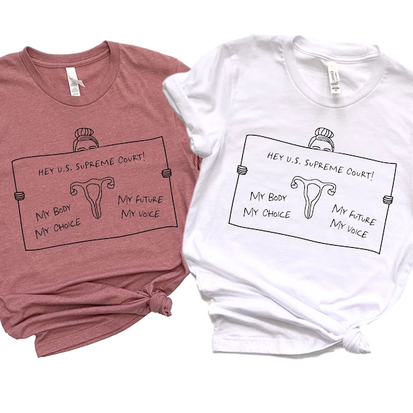 It's My Body It's My Choice Shirt, Pro Choice Shirt, Uterus Shirt, Feminist Shirt, Uterus, Women Rights Shirt, Rights Shirt, Feminism Shirt