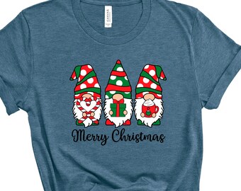 Christmas Gnomes Shirt, Christmas Outfit, Christmas Gift Idea, Trendy Christmas Gnomes Shirt,