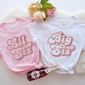 Big Sis Shirt ,Big Sister Shirt, Big Sister Announcement, Little Sister Shirt, Lil Sis Shirt, Big Sister Announcement Shirt, Big Sister image 1